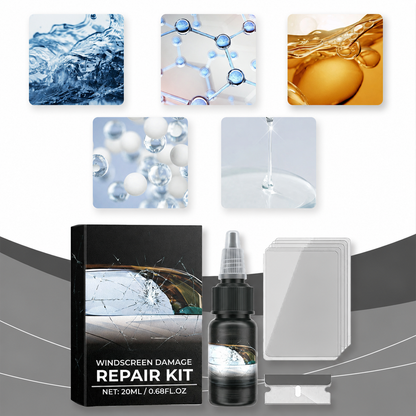 Car Windscreen Crack Repair Kit