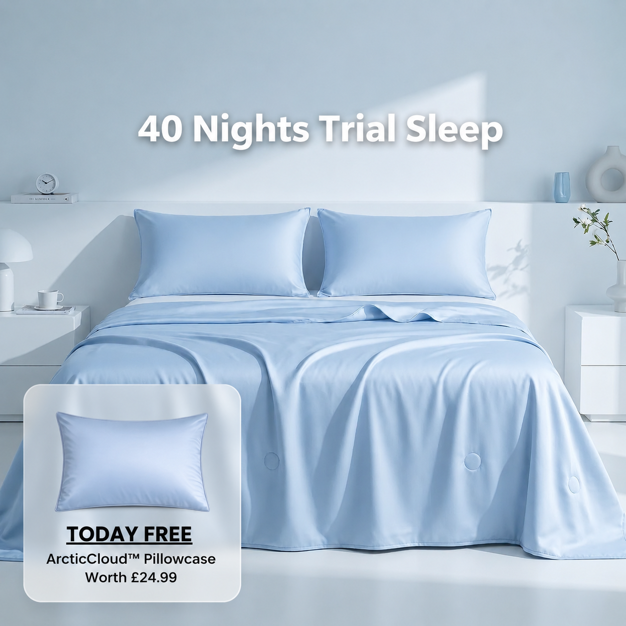 ArcticSilk® - Cooling Ice Silk Blanket