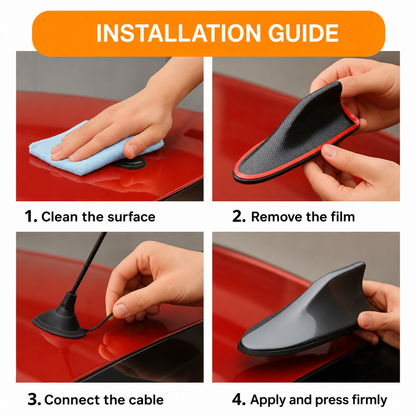 Shark Car Antenna Booster – Superior Radio Reception