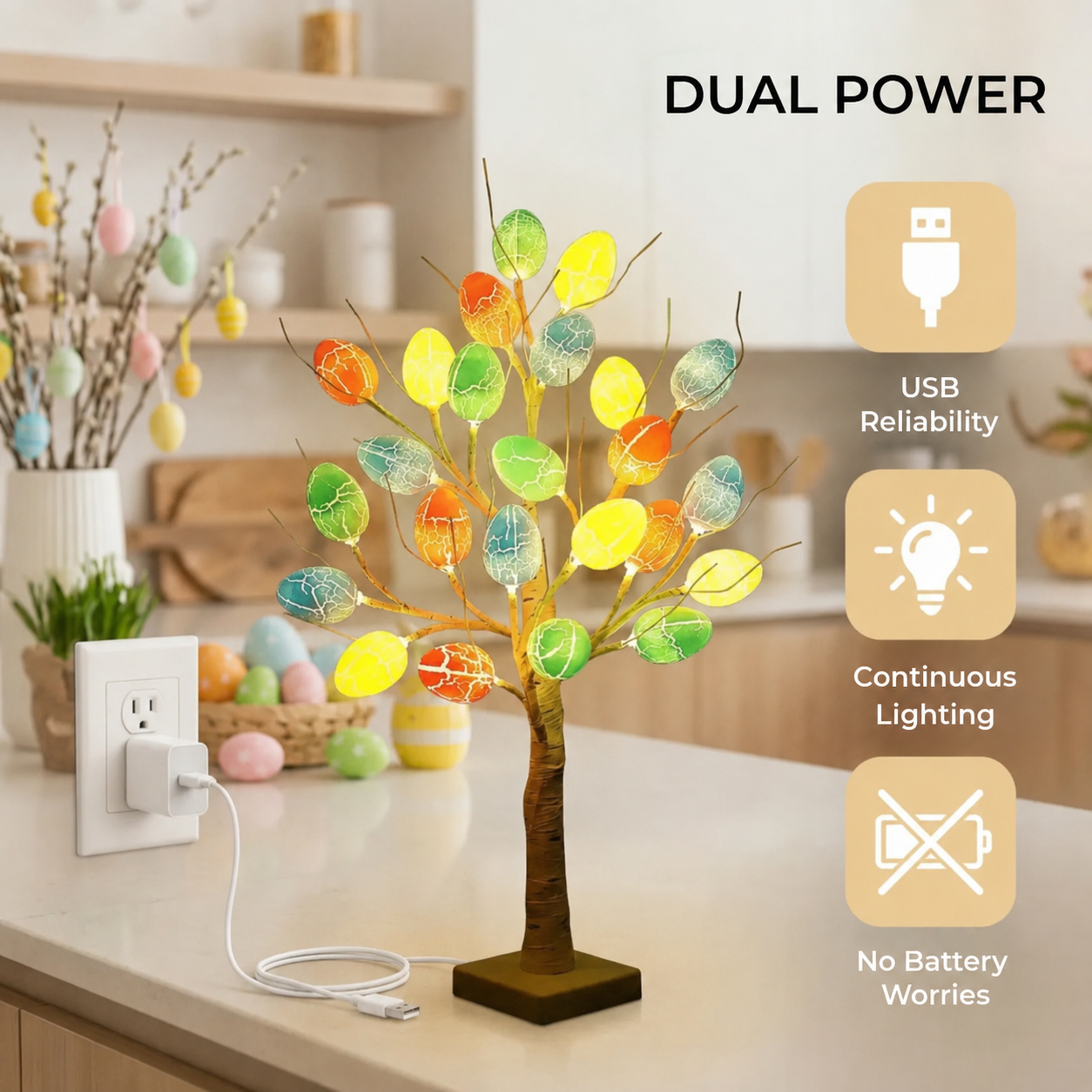 SpringGlow™ Egg Tree