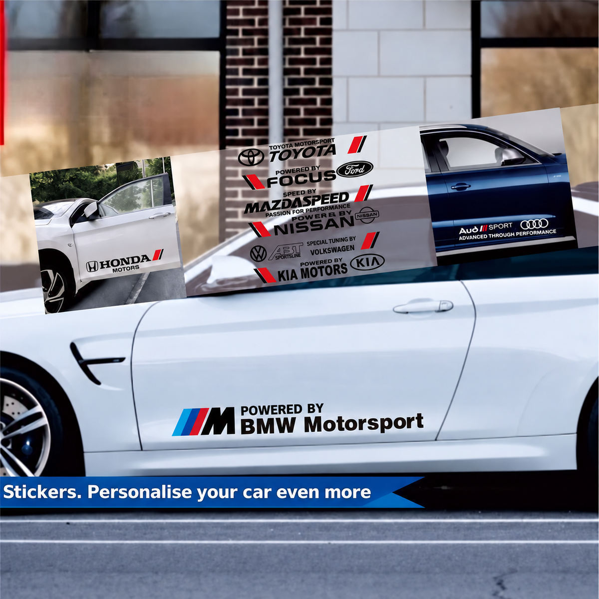 Personalised Body Stickers – perfect for covering scratches