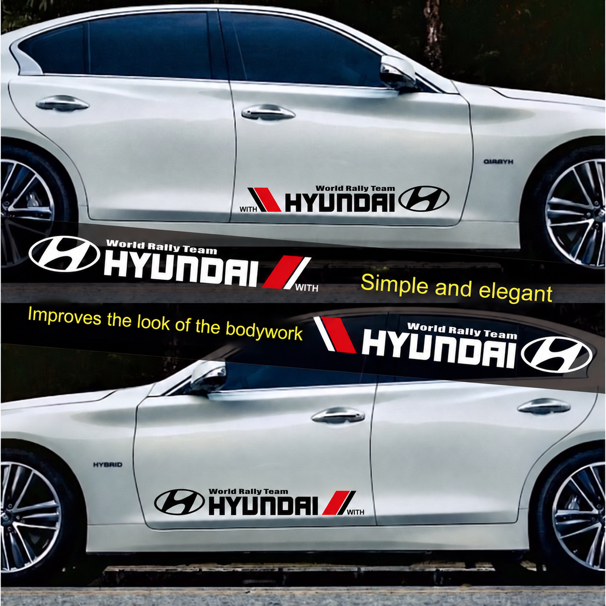 Personalised Body Stickers – perfect for covering scratches