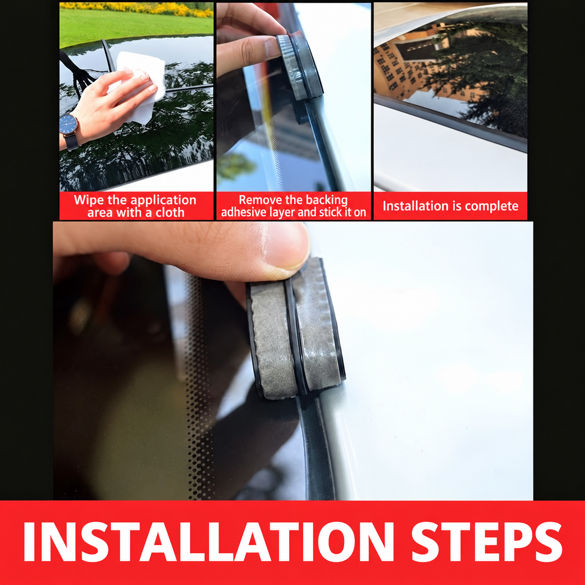 Cut-to-Size Rubber Car Sealing Strip