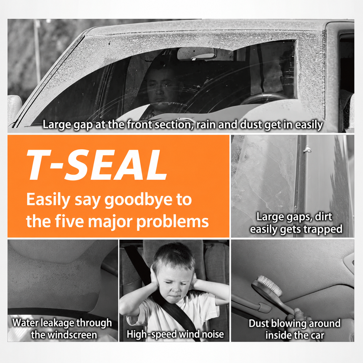 Cut-to-Size Rubber Car Sealing Strip