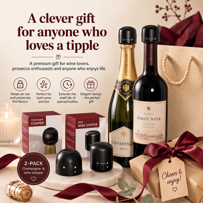 Bottle Stopper for Wine and Champagne