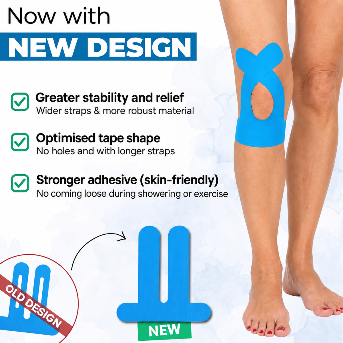 Knee Joint Correction Tape - Move with confidence again, without constantly having to think about your knee