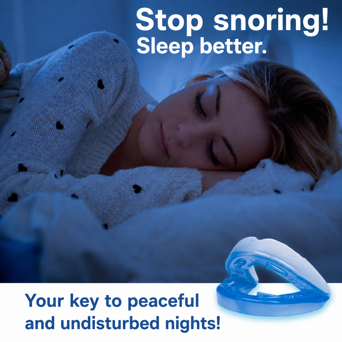 SnoreShield™ - mouth guard