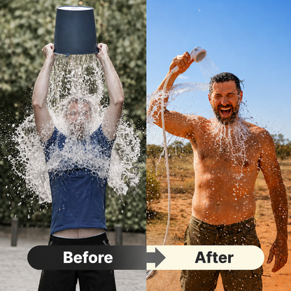 Portable Water Pump: Set with Hose and Sprayer