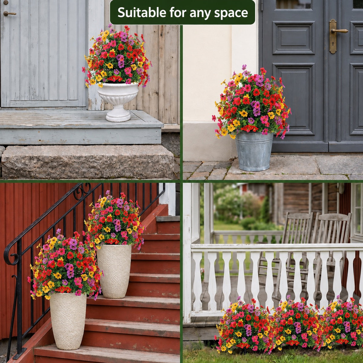 FloraLux - High-Quality Artificial Flowers for Entrance and Terrace