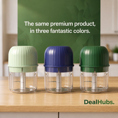 PrepPod – Cordless Mini Chopper for Garlic, Onions and Herbs in Seconds
