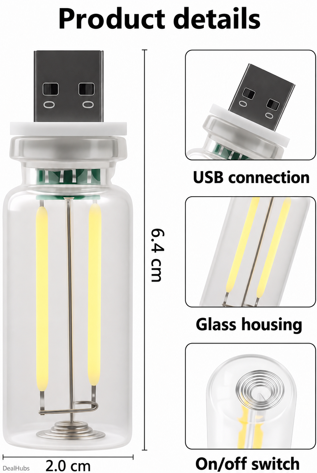 USB night light for the car