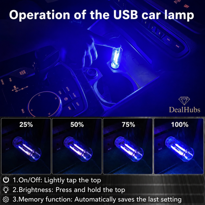 USB night light for the car