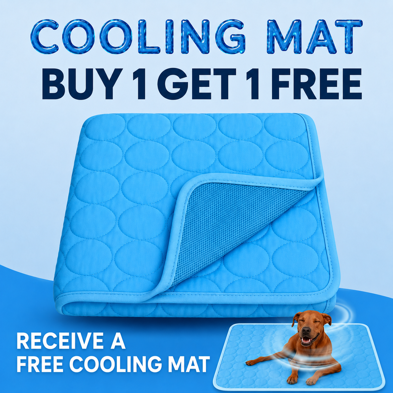 ArcticCloud® - Cooling Dog Mat (BUY 1 GET 1 FREE)