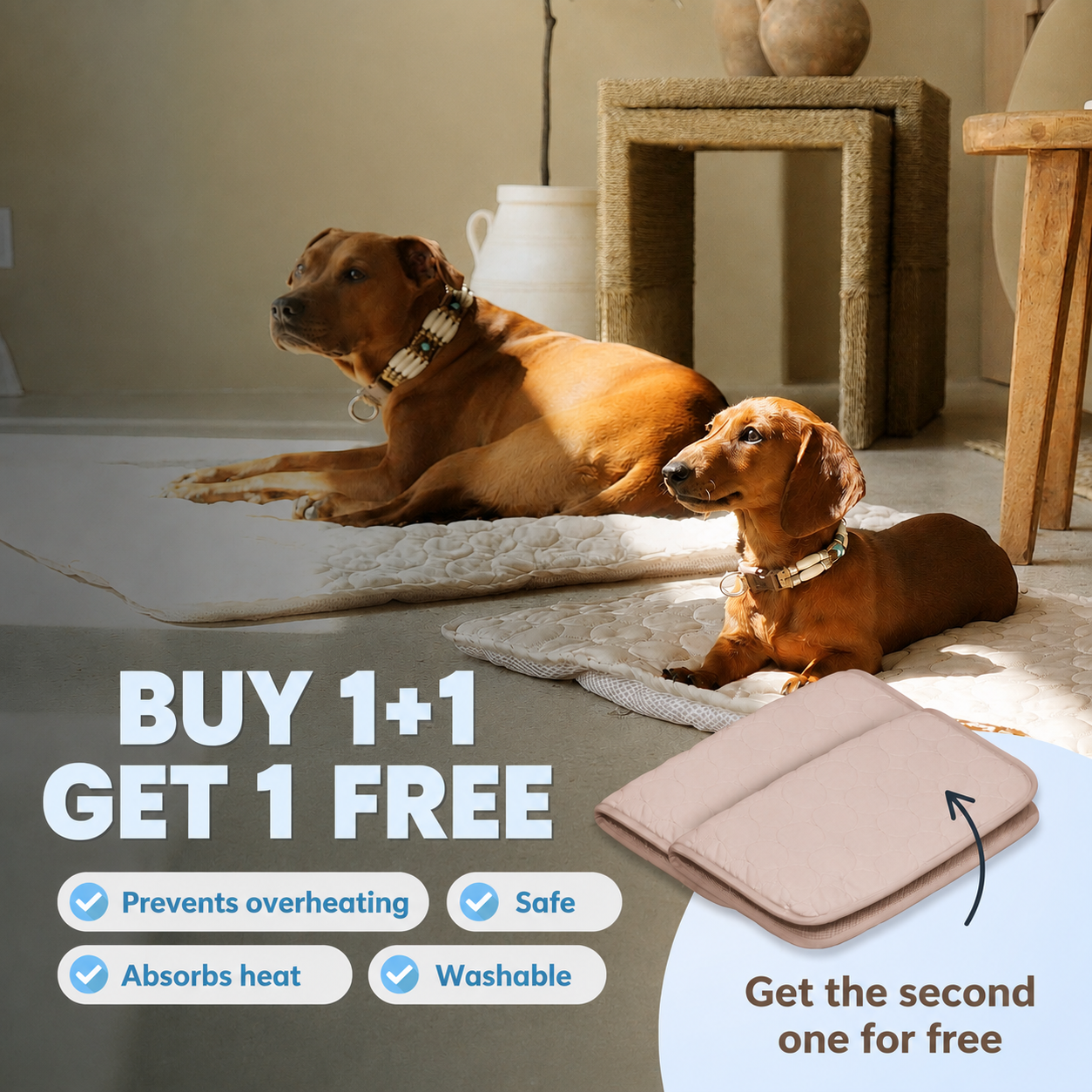 ArcticCloud® - Cooling Dog Mat (BUY 1 GET 1 FREE)