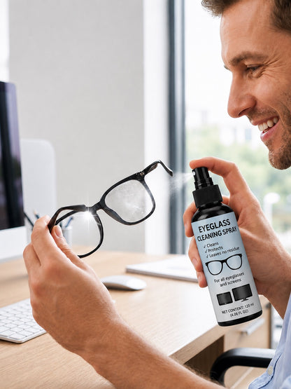 Scratch Repair Spray for Eyeglass Lenses