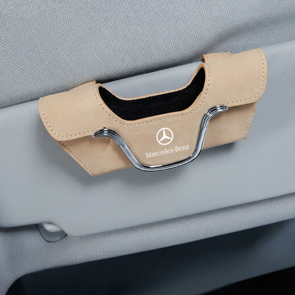 Magnetic Logo Sunglasses Holder