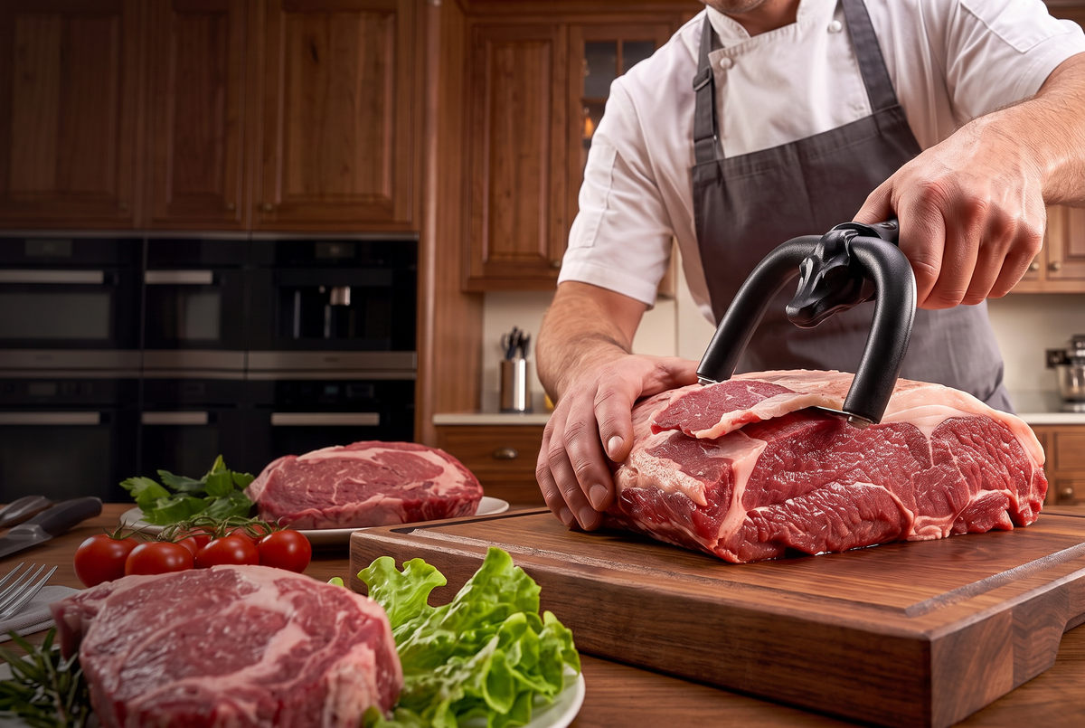 Hand Knife for Removing Fat from Beef and Pork