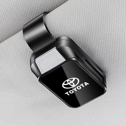 Multifunctional Car Glasses Clip and Holder