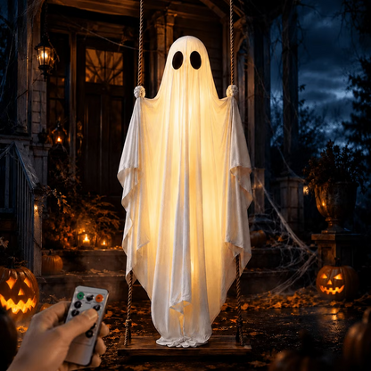 The ghost swing with LED lighting – this year’s must-have Halloween novelty!