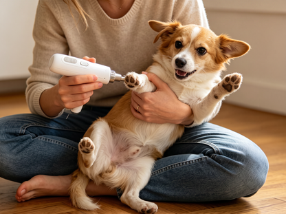 Electric Pet Nail Grinder with LED Display
