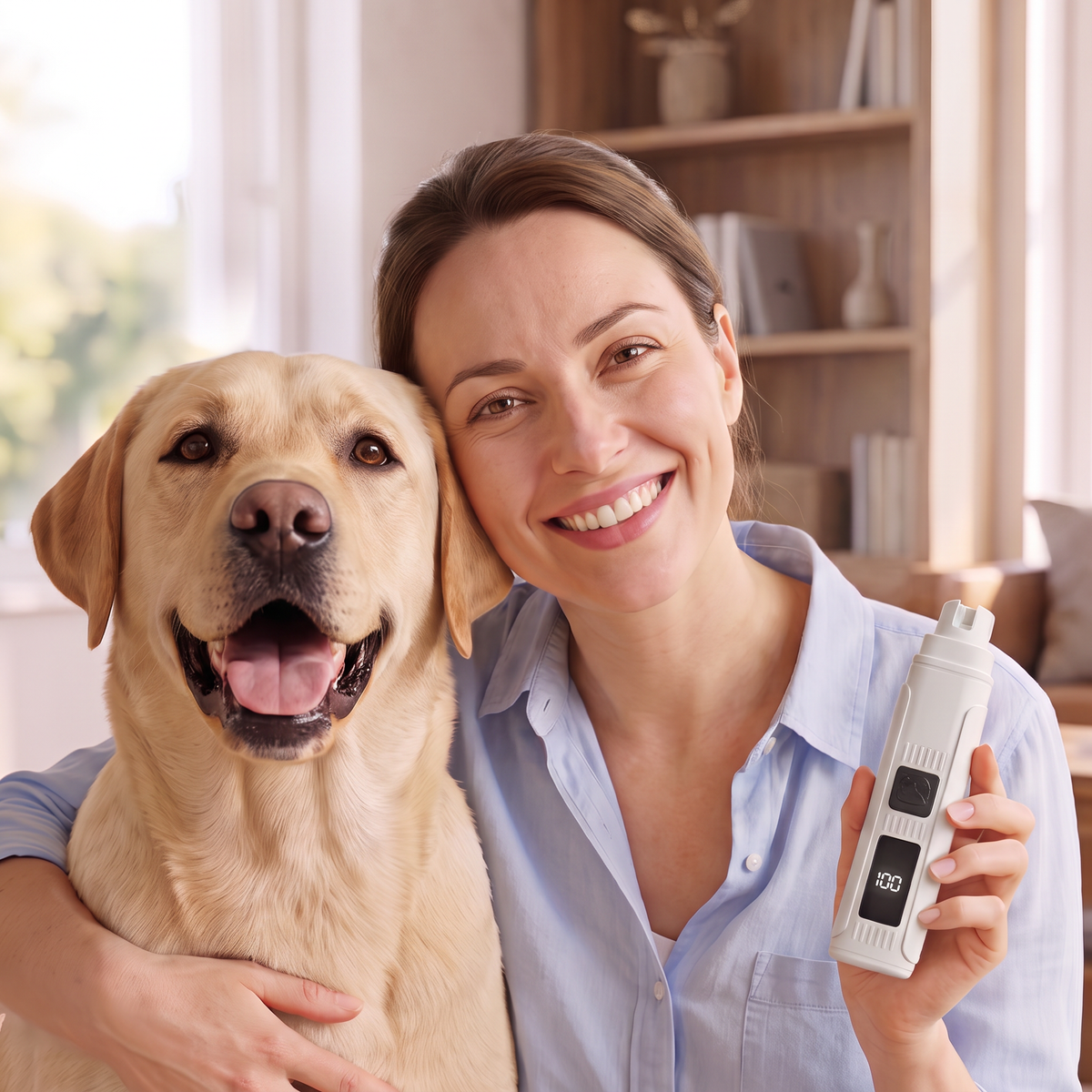 Electric Pet Nail Grinder with LED Display
