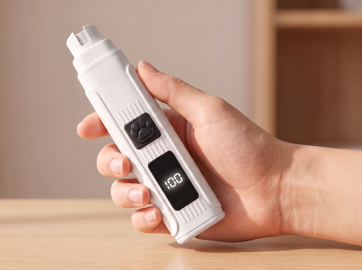 Electric Pet Nail Grinder with LED Display