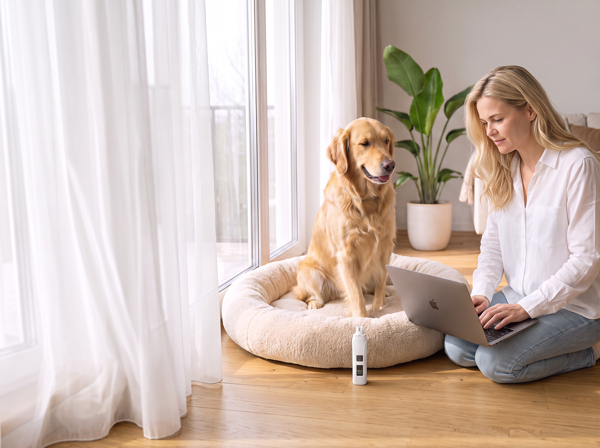 Electric Pet Nail Grinder with LED Display