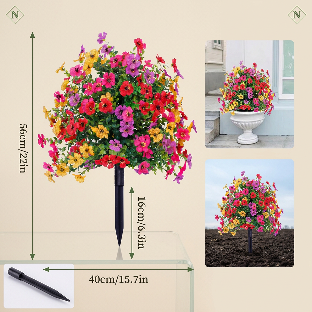 FloraLux - High-Quality Artificial Flowers for Entrance and Terrace