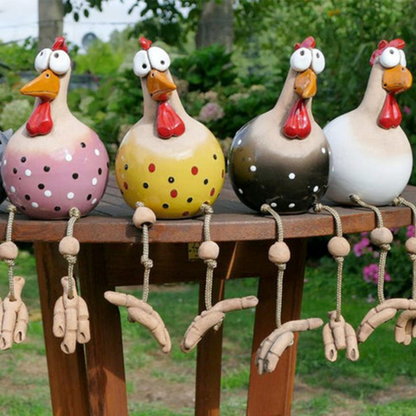 Charming Chicken Decorations for Your Garden