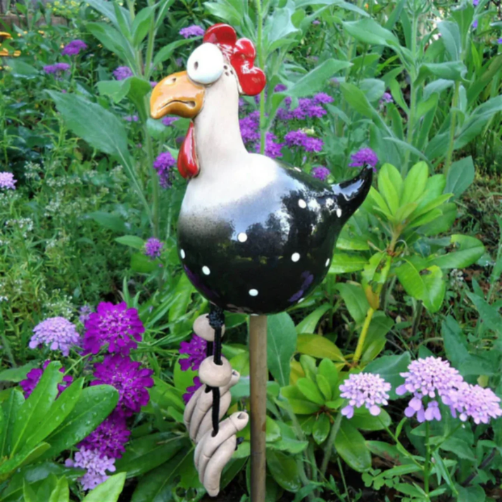 Charming Chicken Decorations for Your Garden