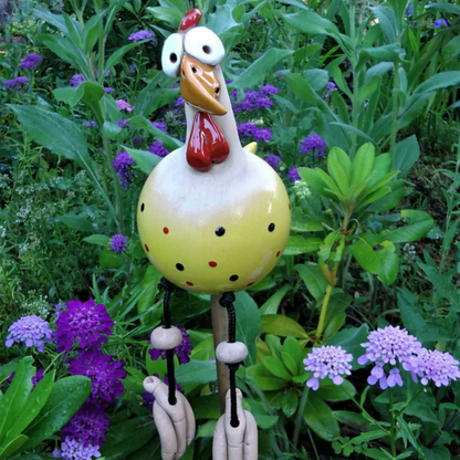 Charming Chicken Decorations for Your Garden