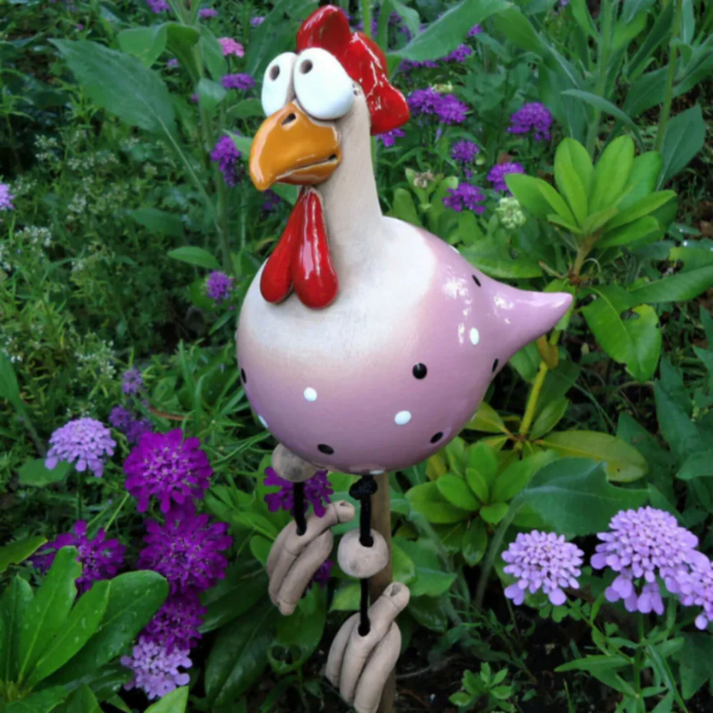 Charming Chicken Decorations for Your Garden