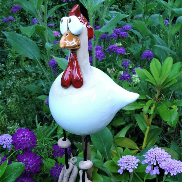 Charming Chicken Decorations for Your Garden