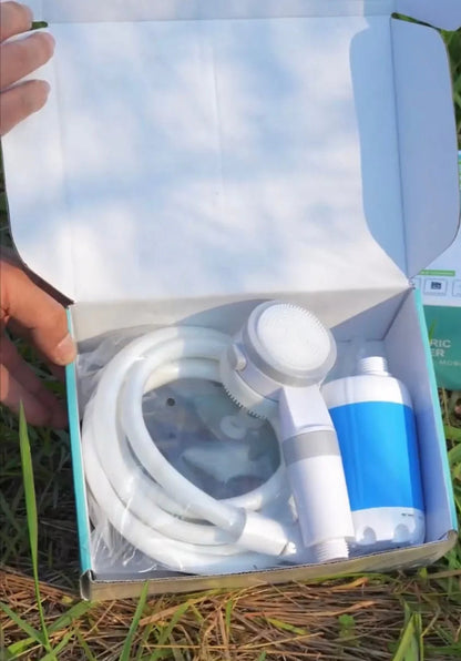 Portable Water Pump: Set with Hose and Sprayer