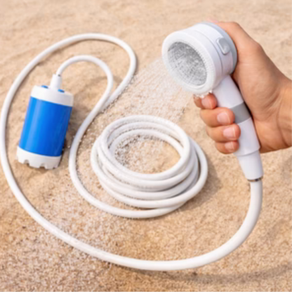 Portable Water Pump: Set with Hose and Sprayer