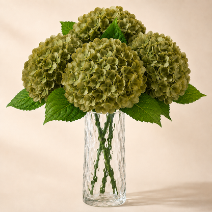Artificial Autumn Hydrangea – Lifelike artificial hydrangeas with a realistic texture