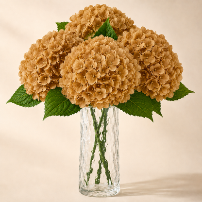 Artificial Autumn Hydrangea – Lifelike artificial hydrangeas with a realistic texture