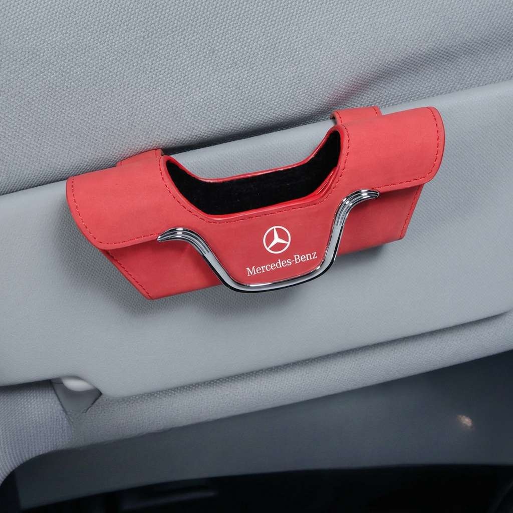 Magnetic Logo Sunglasses Holder