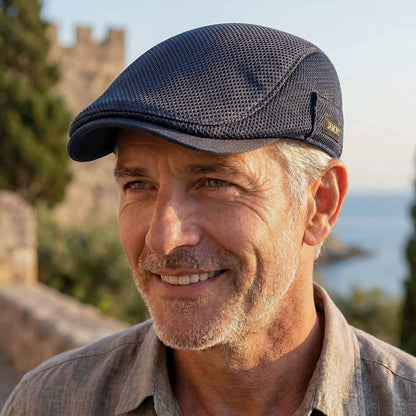 MeshCap | Casual Flat Cap for Men