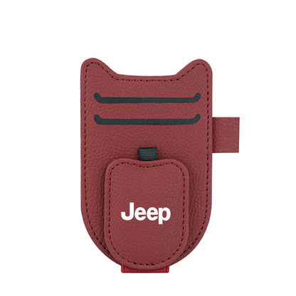 Multifunctional Car Logo Glasses Holder