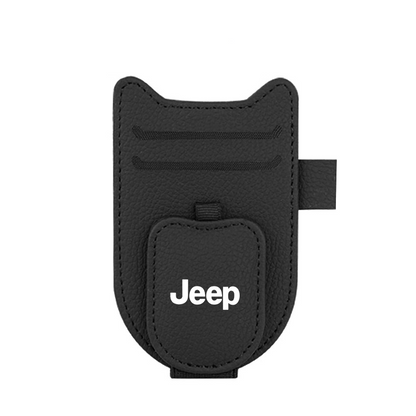 Multifunctional Car Logo Glasses Holder