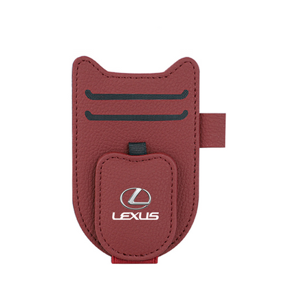 Multifunctional Car Logo Glasses Holder