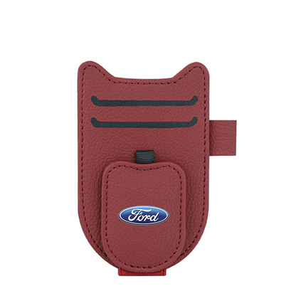 Multifunctional Car Logo Glasses Holder