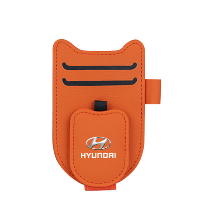 Multifunctional Car Logo Glasses Holder