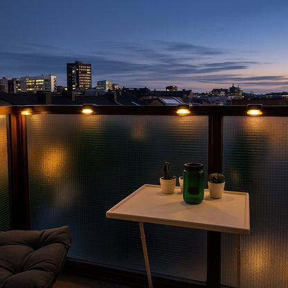 Solar-Powered Outdoor Lamp