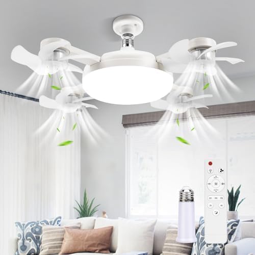 BreezeFlow – Ceiling Fan with LED Lighting and Remote Control