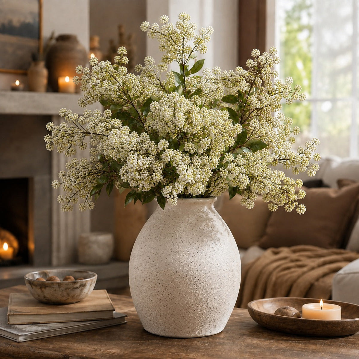 Realistic Berry Branches (3-Pack) – the cosiest interior detail for autumn