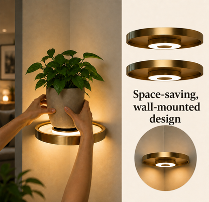 Illuminated Wall Shelf