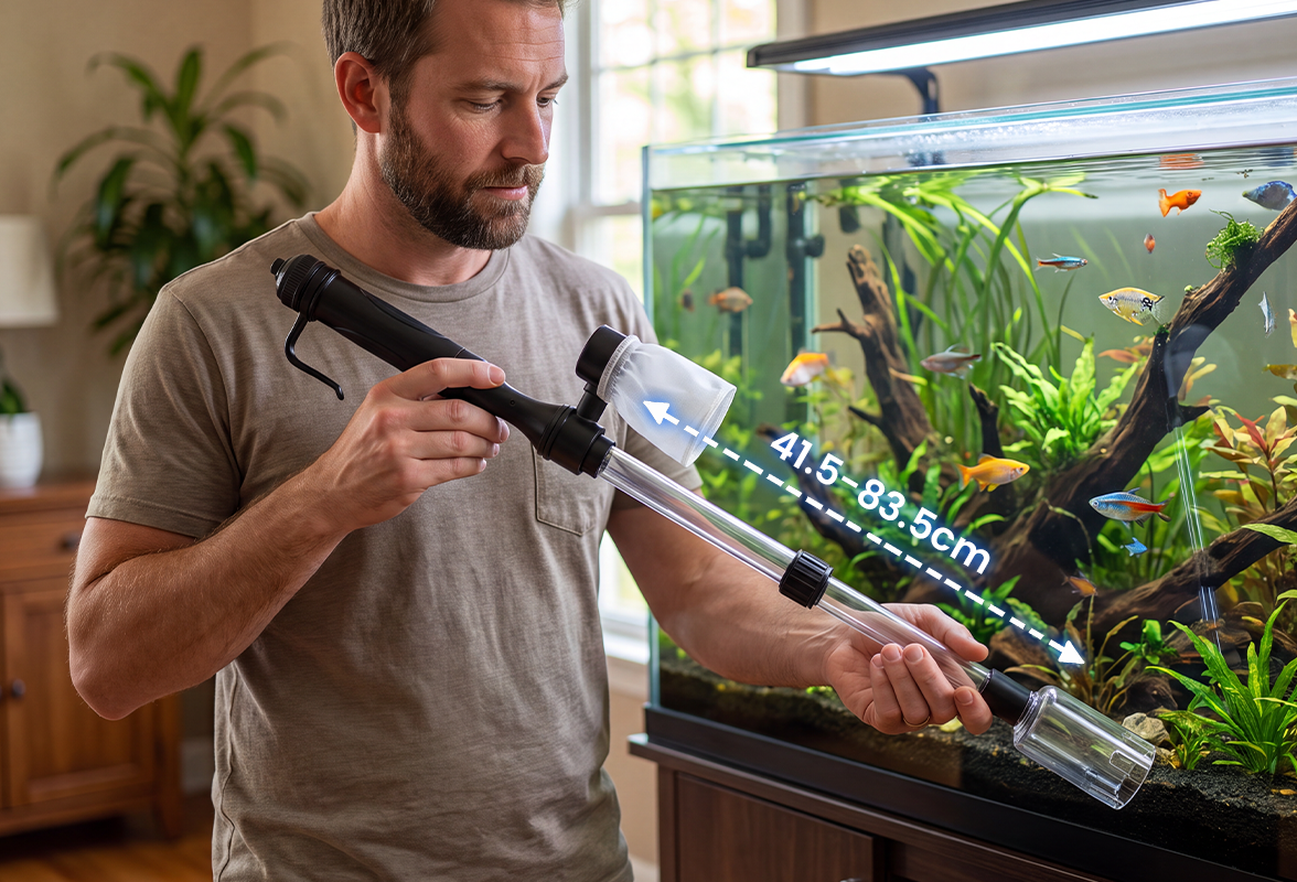 Electric Aquarium Gravel Cleaner