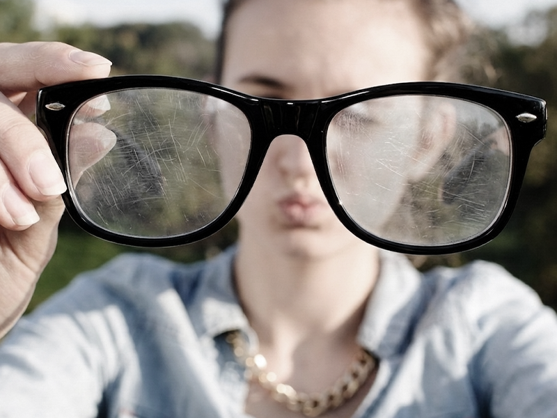 Scratch Repair Spray for Eyeglass Lenses